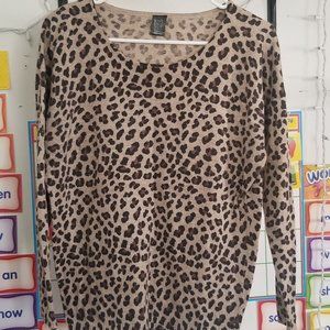 Leopard Print Sweater